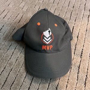 MVP Embroidered Logo Baseball Cap - Dark Gray with Orange Accents Tough Mudder